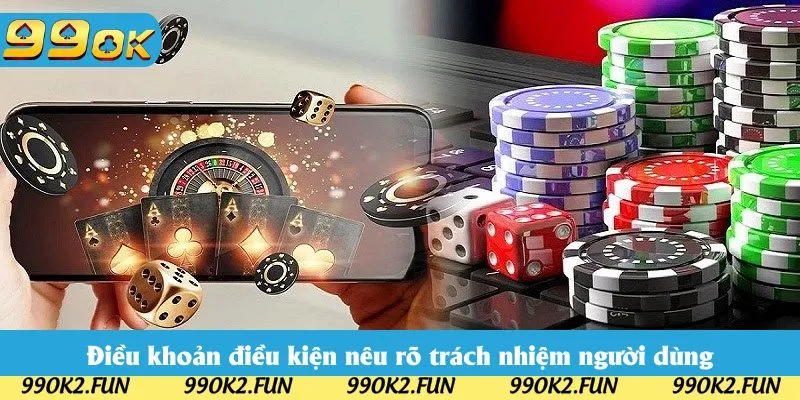 Điều khoản điều kiện nêu rõ trách nhiệm người dùng